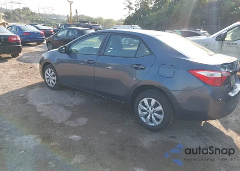 2014 Toyota Corolla Le from USA, damaged, VIN 2T1BURHE2EC172349